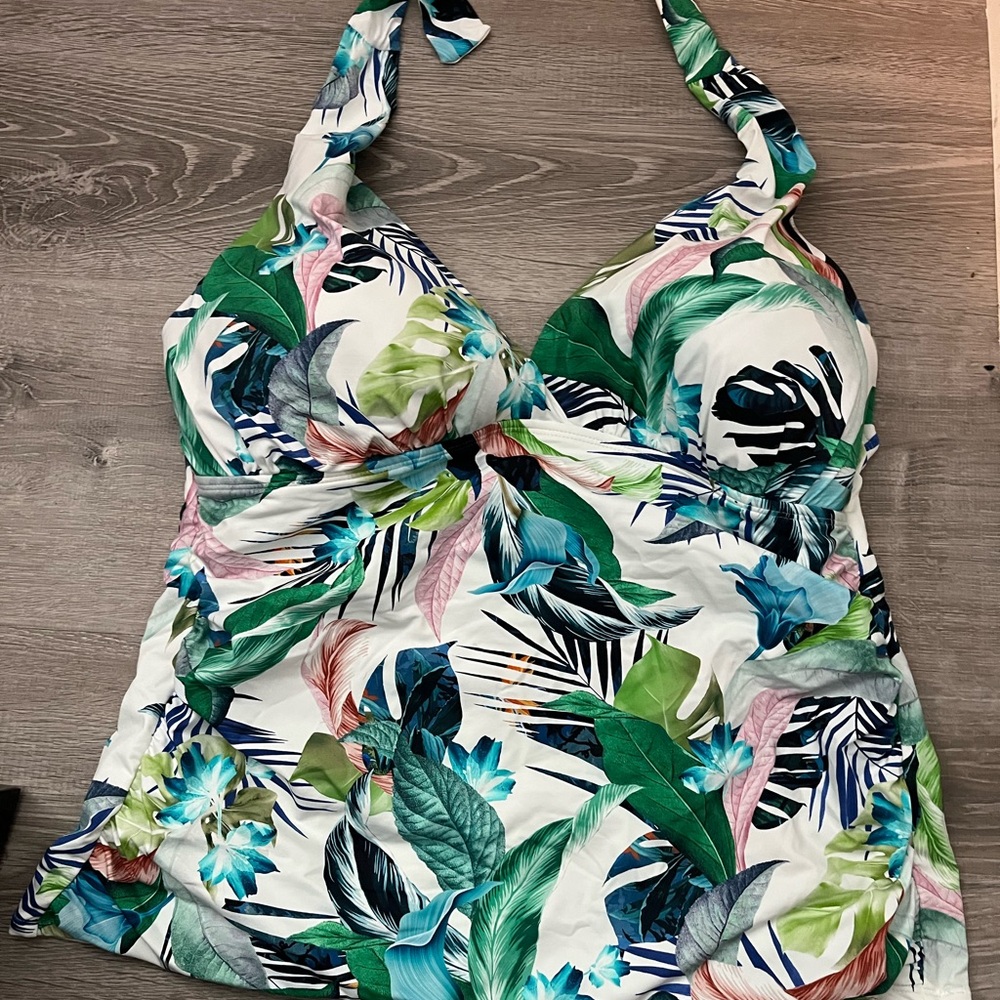 La BLANCA Tankini Top